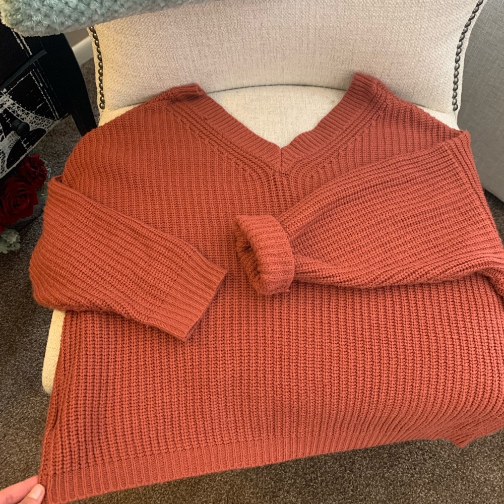 Off the shoulder sweater, spring, casual, knit sweater, soft, barely worn